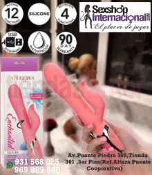 ENCHANTED VIBRADOR RABBIT CLITORIAL GIRATORIO SEXSHOP PTE PIEDRA 931568025